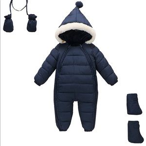 Baby snowsuit 3-12 months